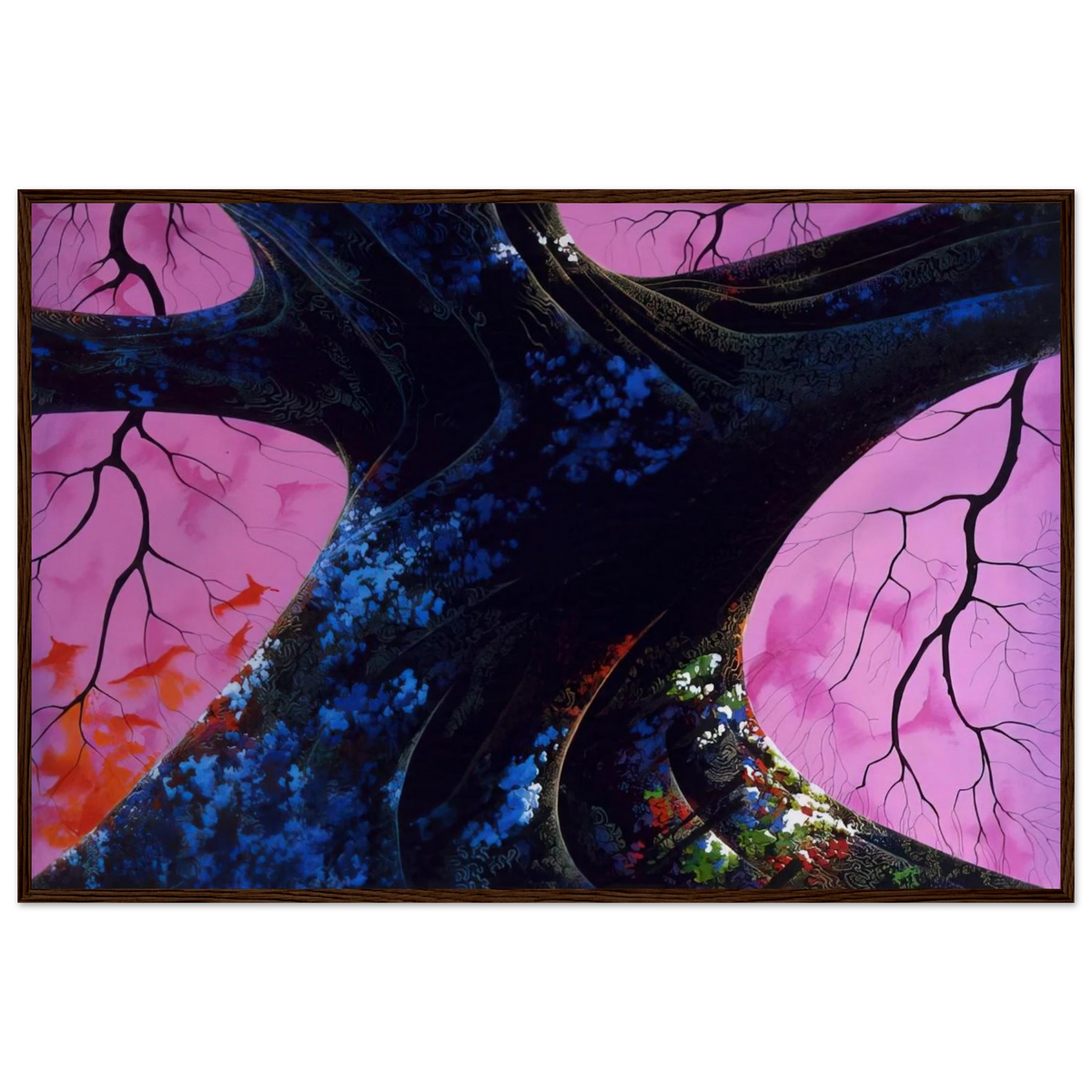 Giant Oak Framed Poster | Eyvind Earle Framed Prints Wall Art | Eyvind Earle Prints