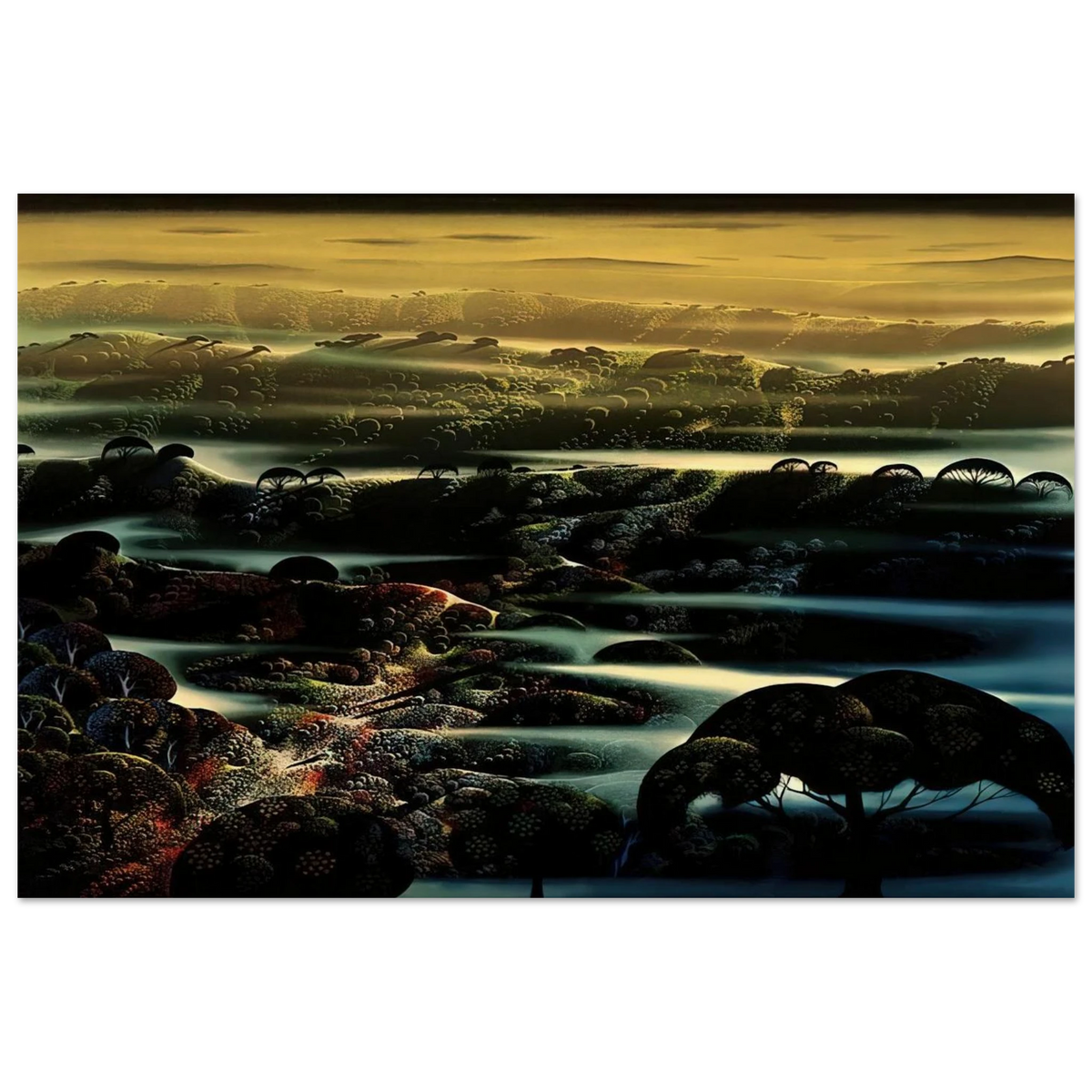 The Valley's Wild Poster | Eyvind Earle Poster | Eyvind Earle Prints