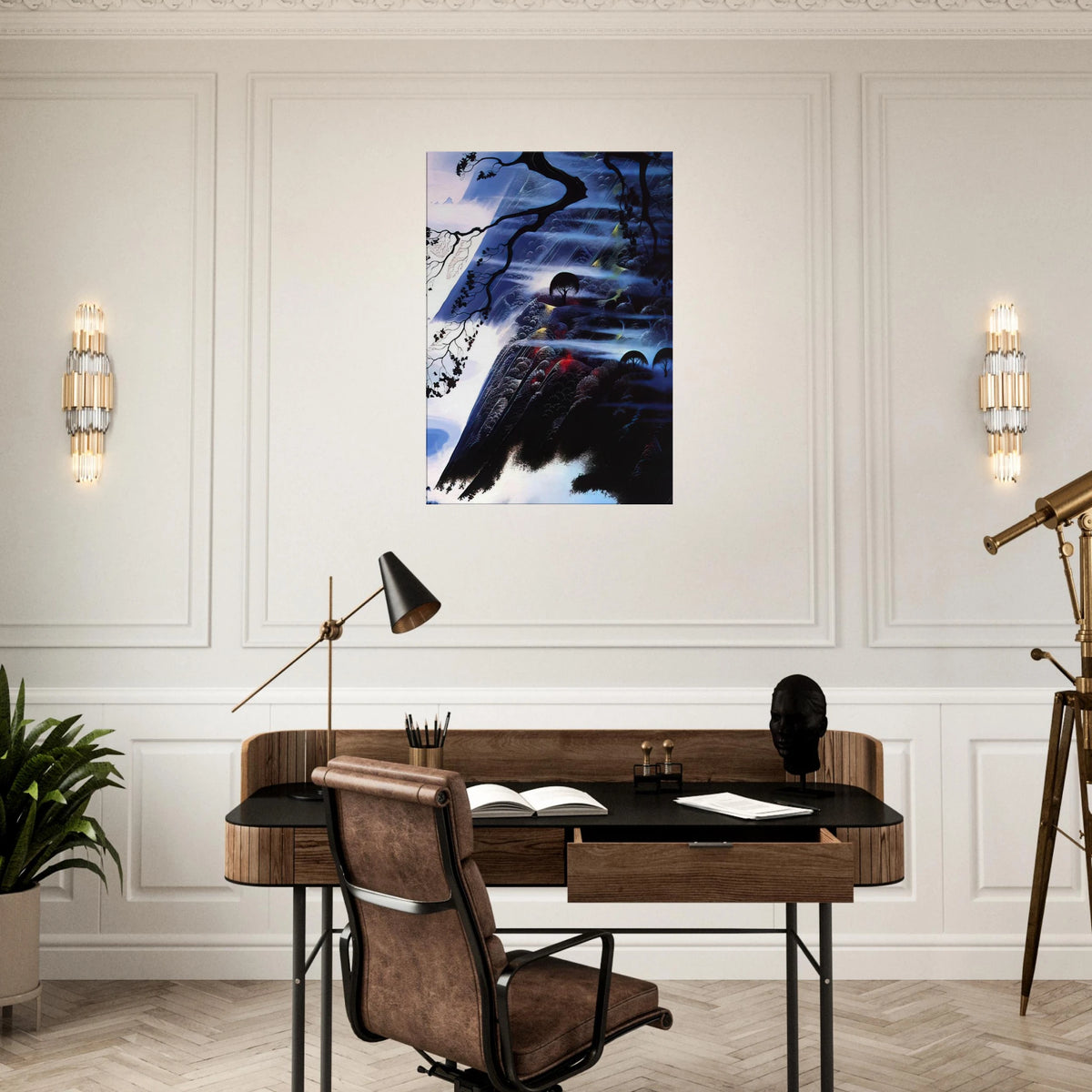 Fog Light Canvas | Eyvind Earle Canvas | Eyvind Earle Prints