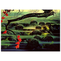 Valley of Mystery Poster | Eyvind Earle Poster | Eyvind Earle Prints