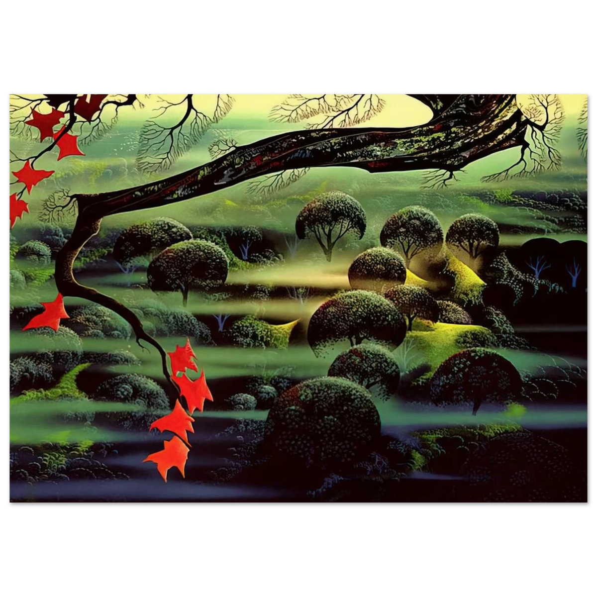 Valley of Mystery Poster | Eyvind Earle Poster | Eyvind Earle Prints