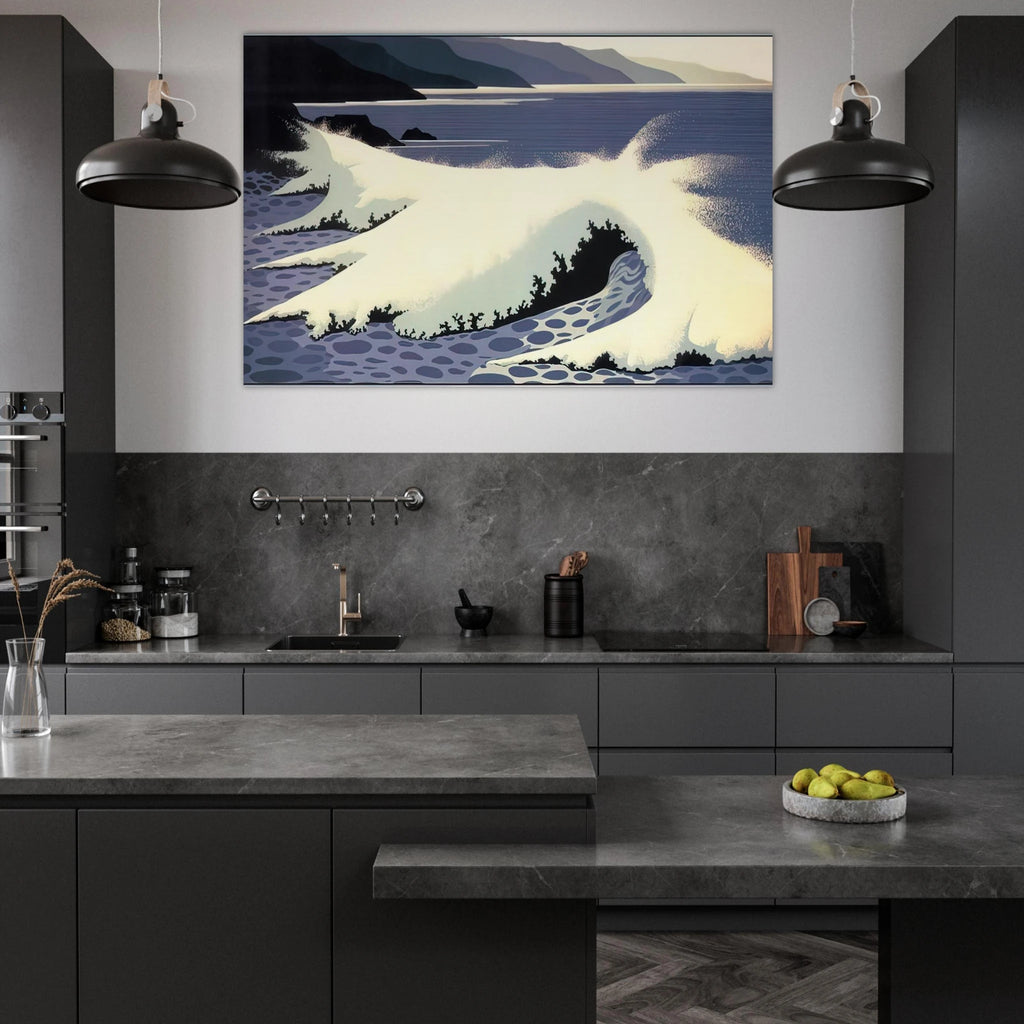 The White Wave Poster | Eyvind Earle Poster | Eyvind Earle Prints