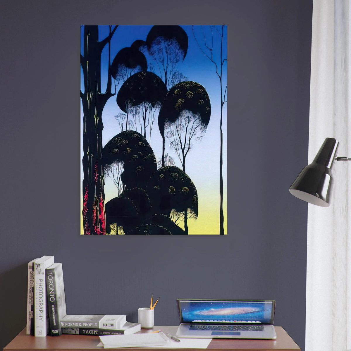 Sunrise Canvas | Eyvind Earle Canvas | Eyvind Earle Prints
