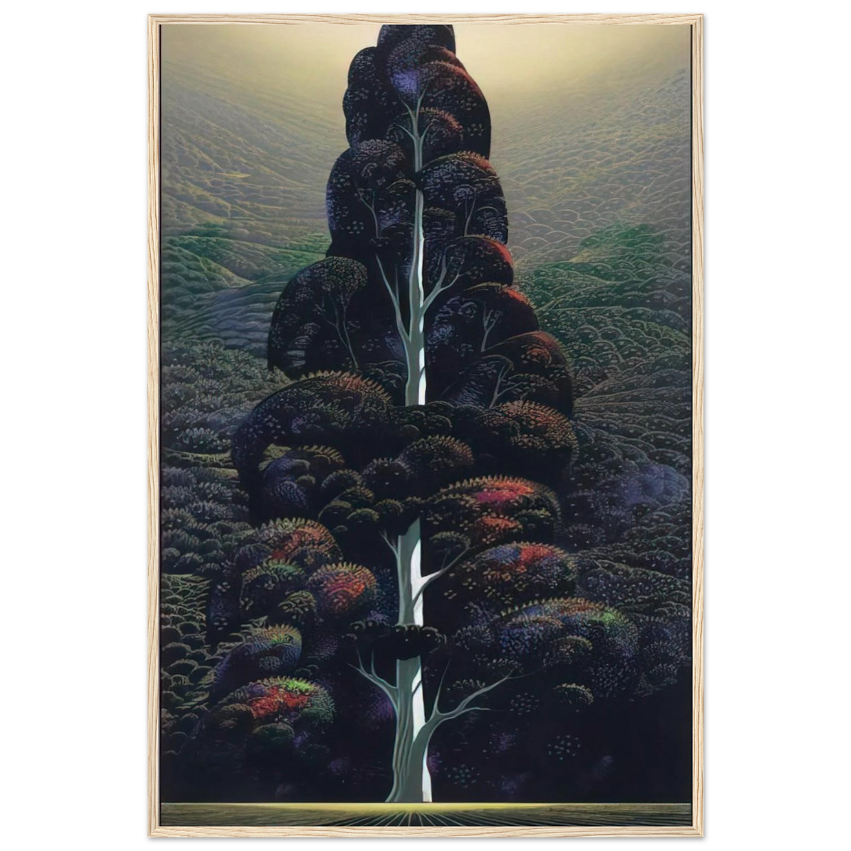Reaching for the Sky Framed Poster | Eyvind Earle Framed Prints Wall Art | Eyvind Earle Prints