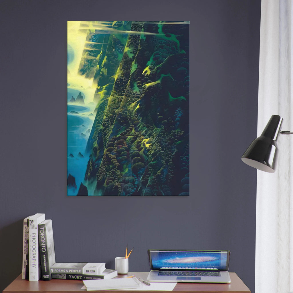 Jeweled Cliffs Canvas | Eyvind Earle Canvas | Eyvind Earle Prints