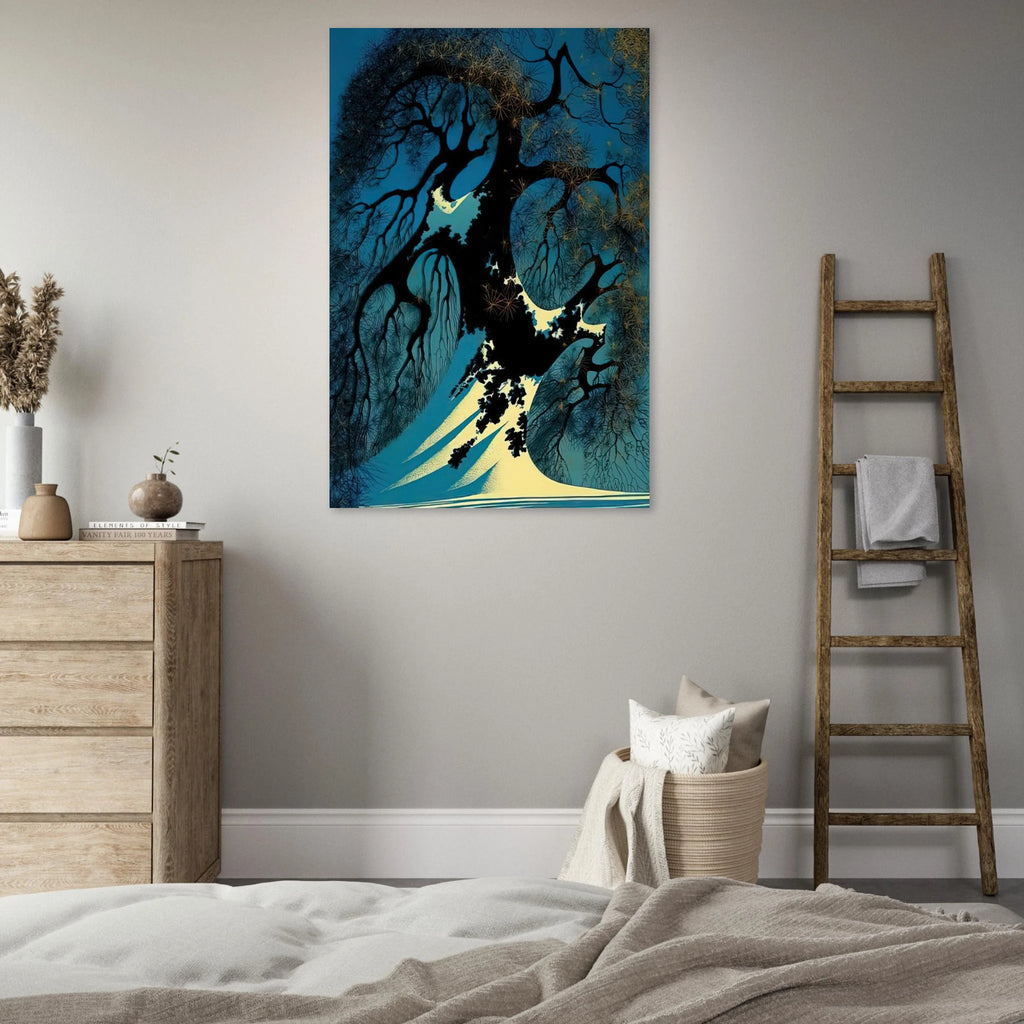 Winter Bonsai Poster | Eyvind Earle Poster | Eyvind Earle Prints