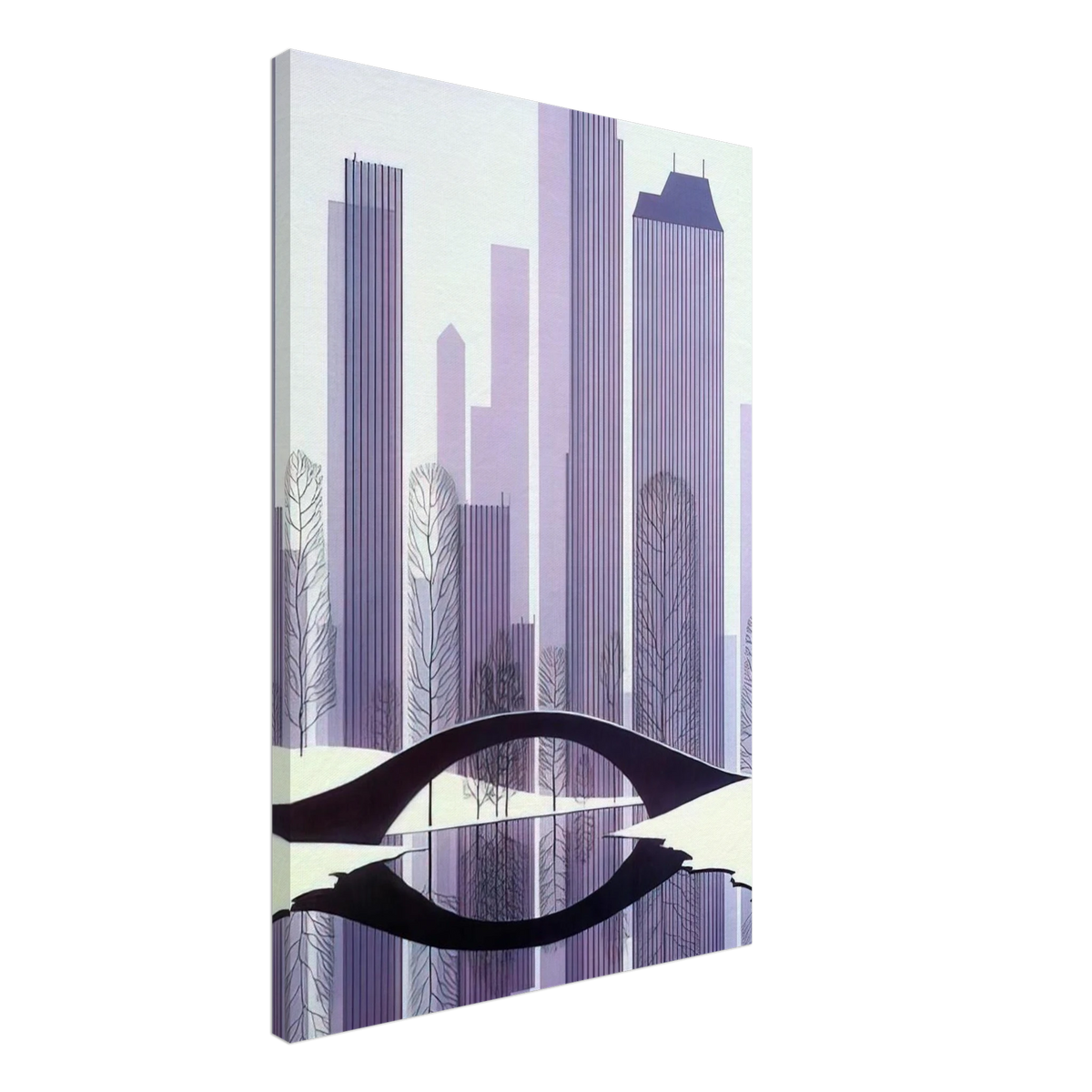 Central Park Canvas | Eyvind Earle Canvas | Eyvind Earle Prints