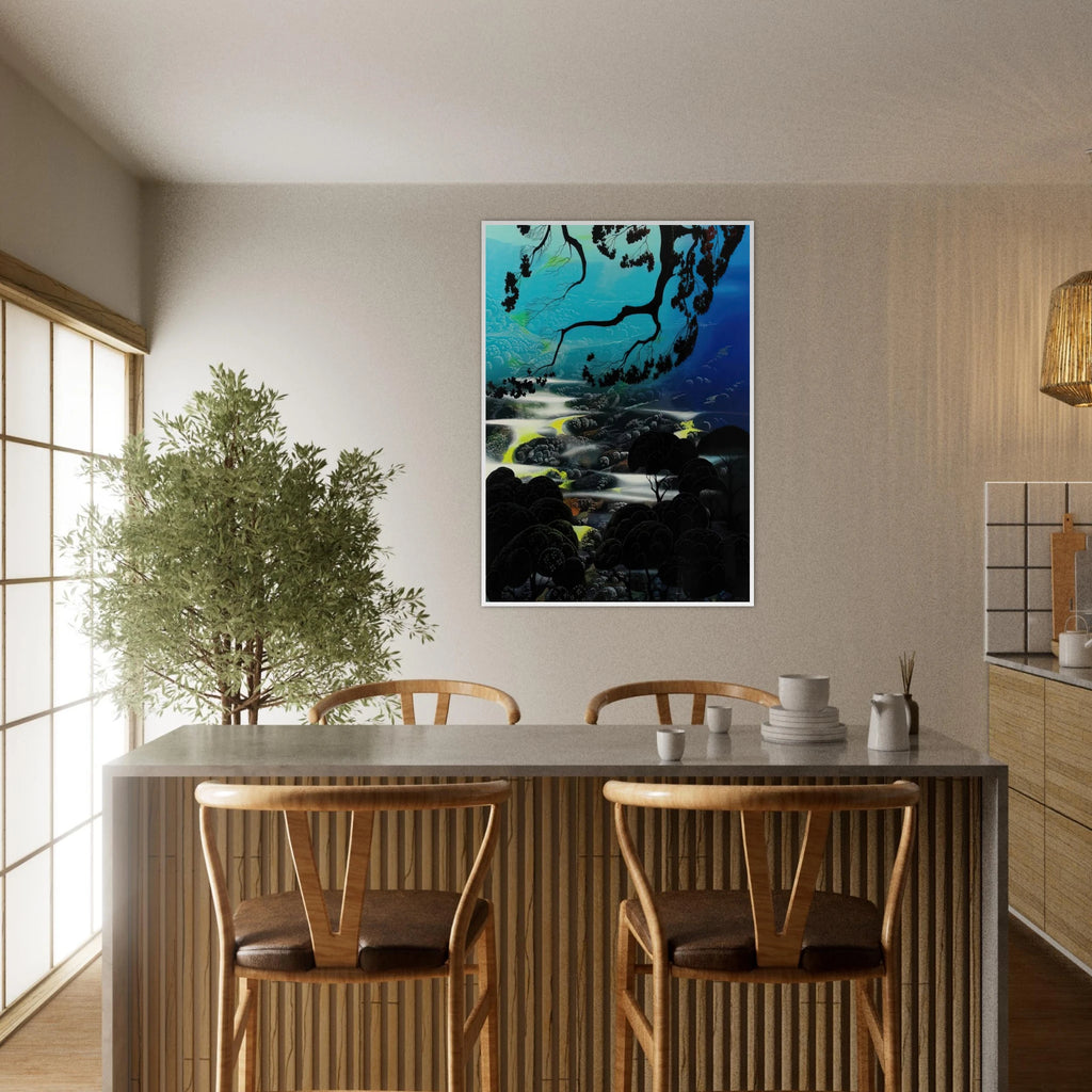Days End Framed Poster | Eyvind Earle Framed Prints Wall Art | Eyvind Earle Prints