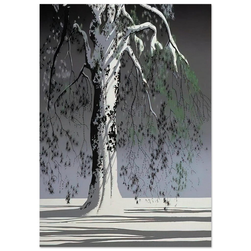 Fir Tree In Snow Poster | Eyvind Earle Poster | Eyvind Earle Prints
