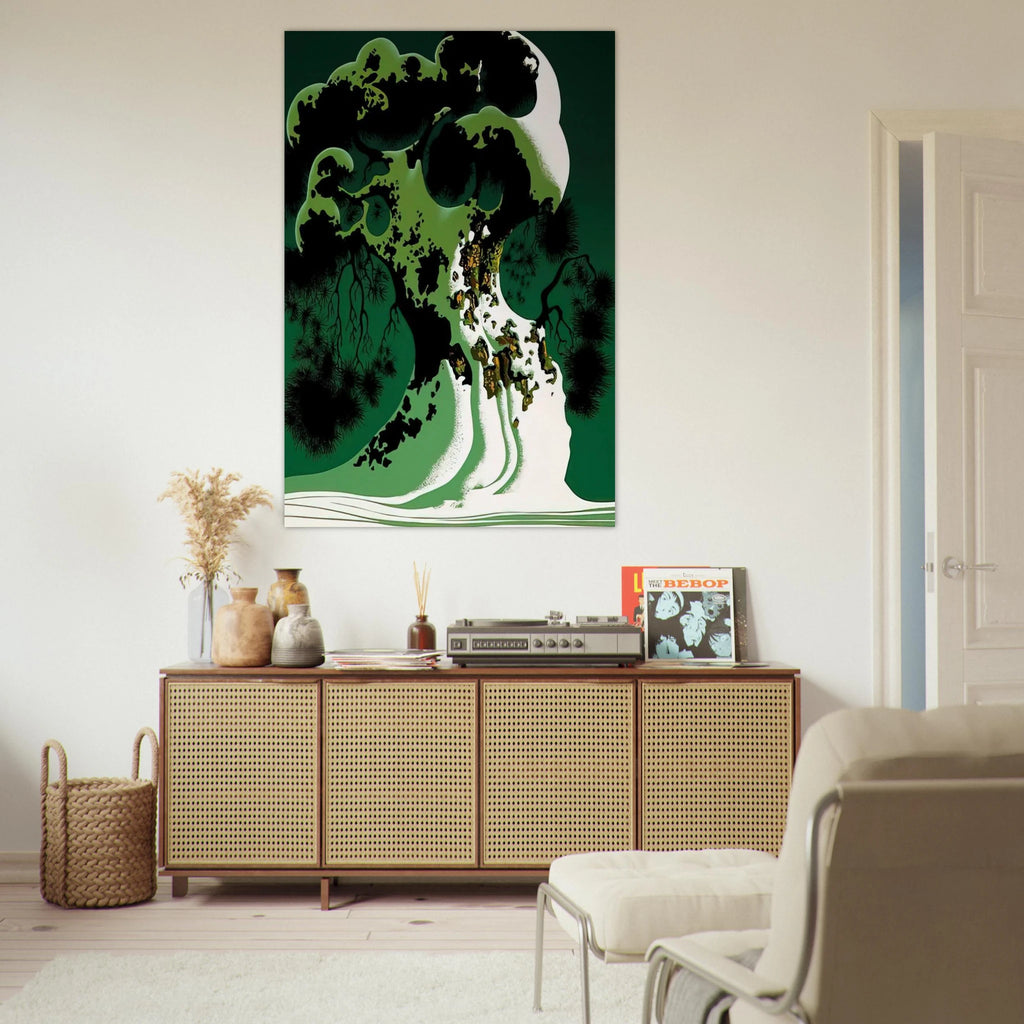 Snow Covered Bonsai Poster | Eyvind Earle Poster | Eyvind Earle Prints
