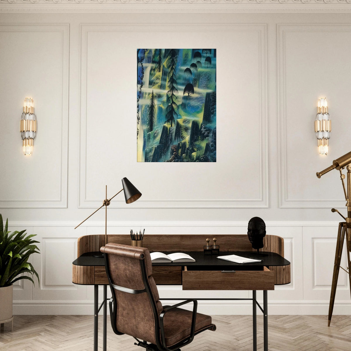Where Eagles Fly Canvas | Eyvind Earle Canvas | Eyvind Earle Prints