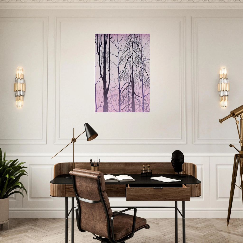 Winter woods Canvas | Eyvind Earle Canvas | Eyvind Earle Prints