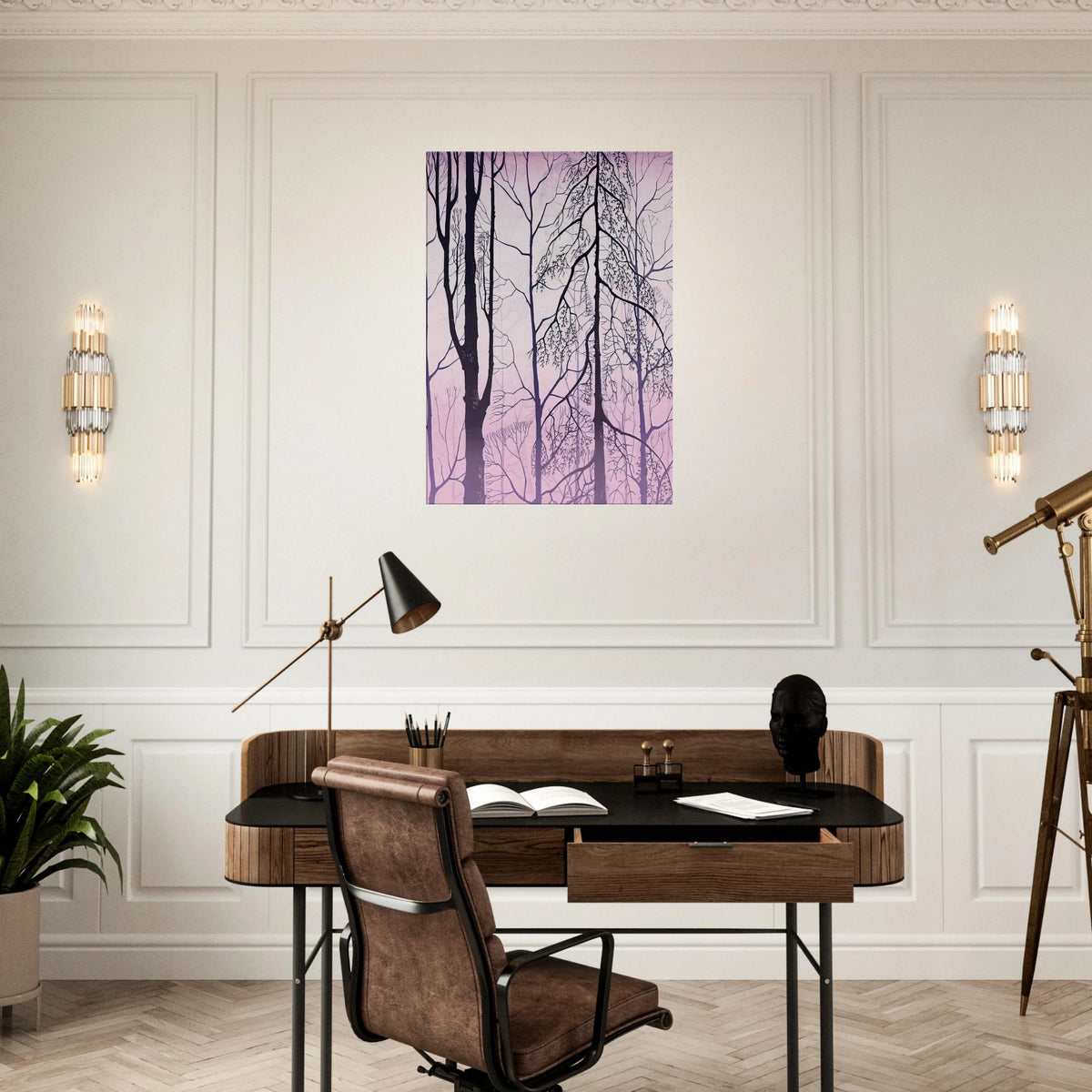 Winter woods Canvas | Eyvind Earle Canvas | Eyvind Earle Prints