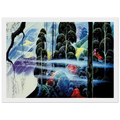 Along the Coast Framed Poster | Eyvind Earle Framed Prints Wall Art | Eyvind Earle Prints