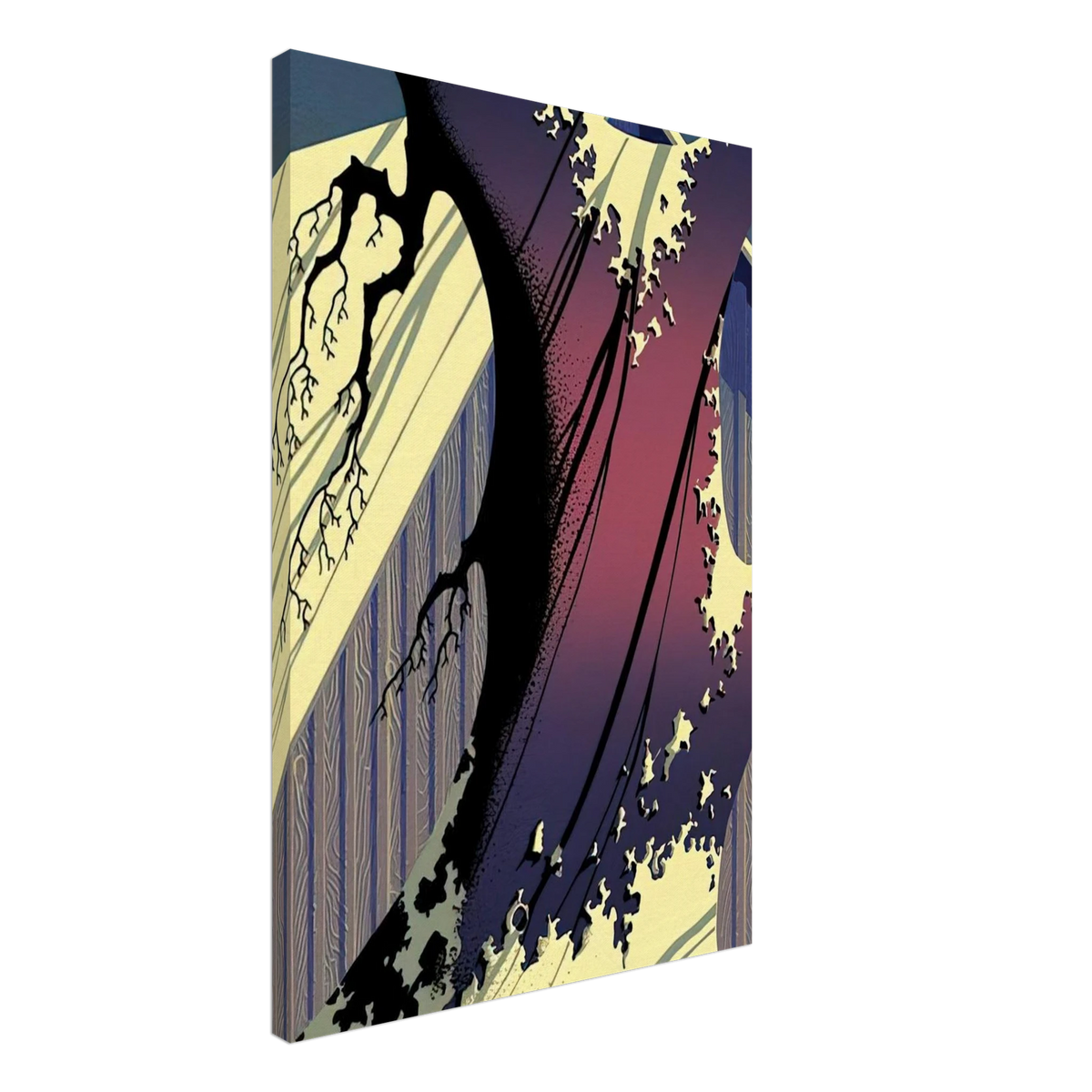 Mauve Barn Canvas | Eyvind Earle Canvas | Eyvind Earle Prints