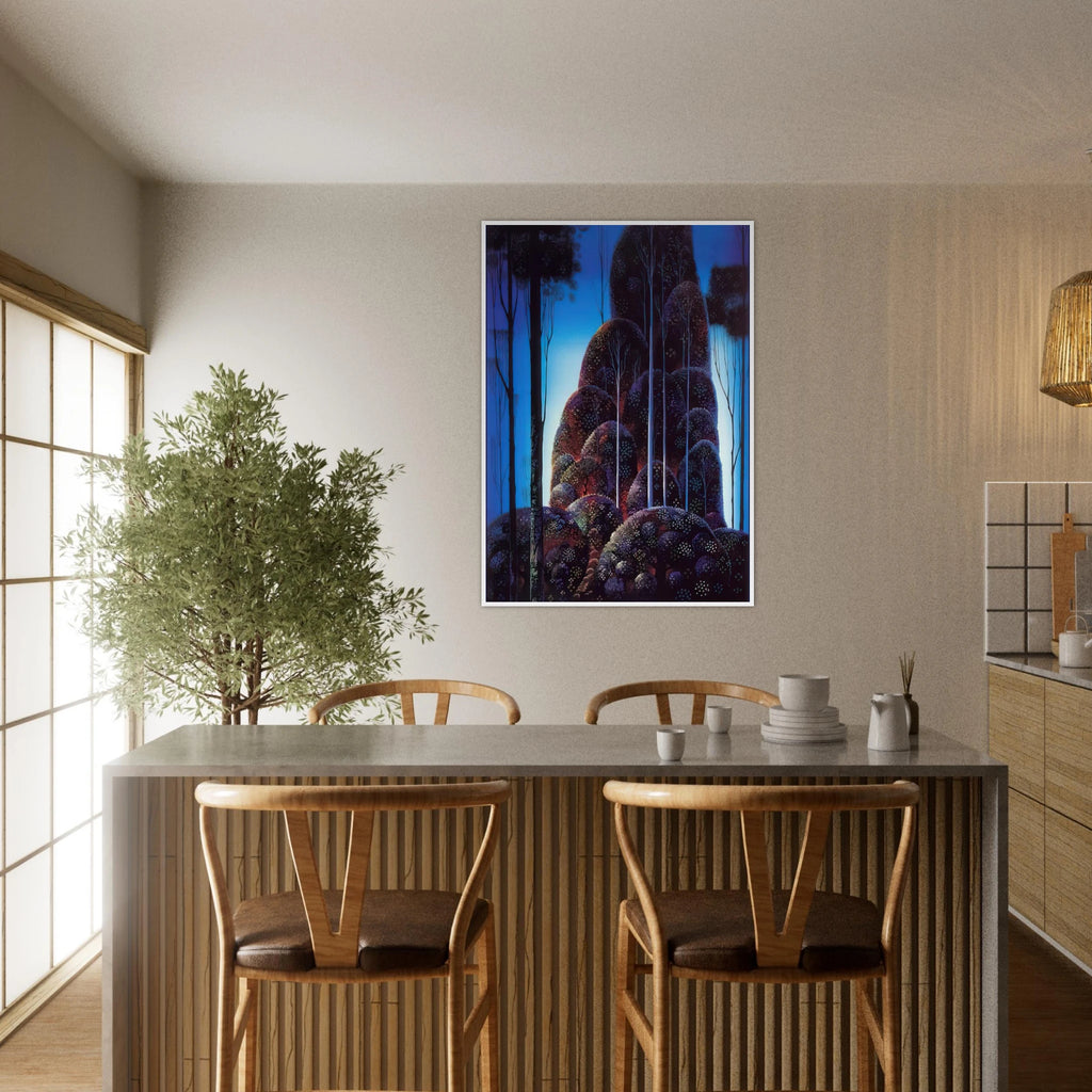 Tall Trees Framed Poster | Eyvind Earle Framed Prints Wall Art | Eyvind Earle Prints
