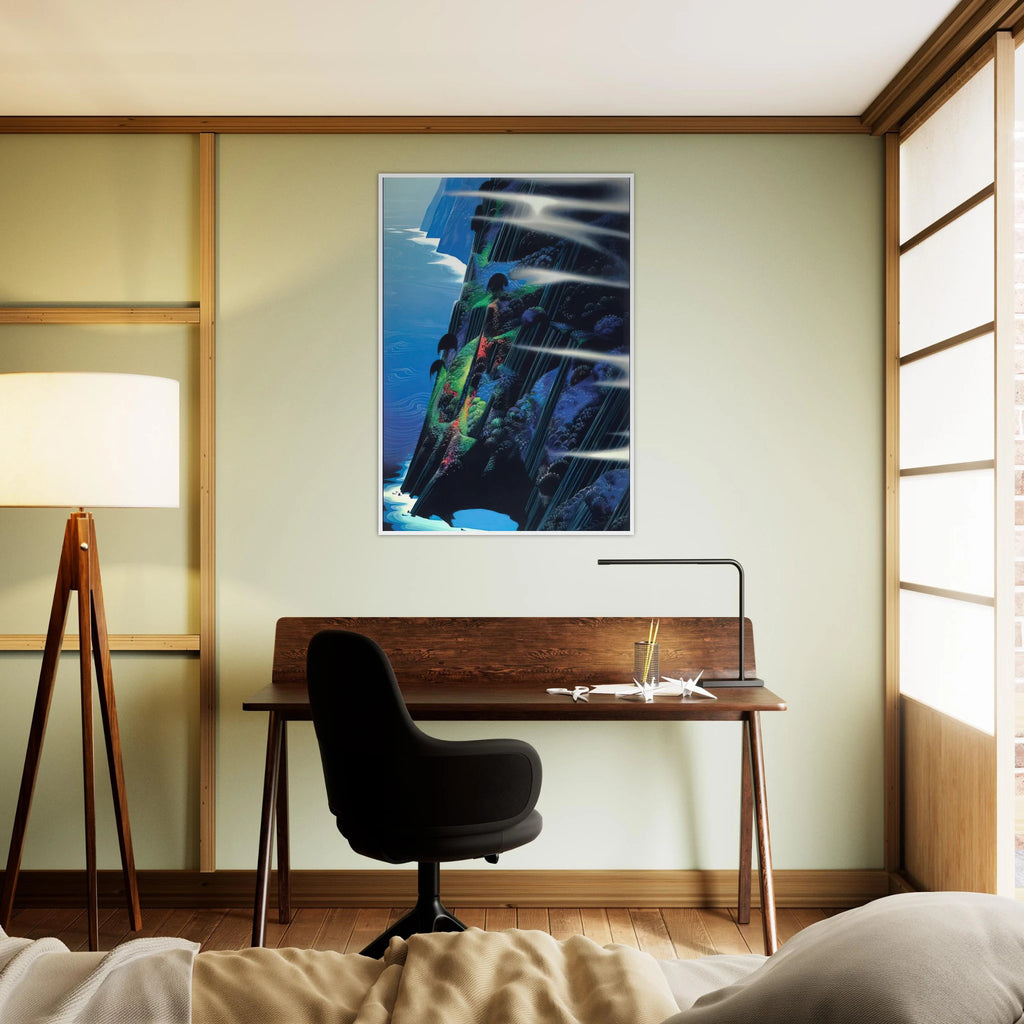 Where Dreams are Born Framed Poster | Eyvind Earle Framed Prints Wall Art | Eyvind Earle Prints