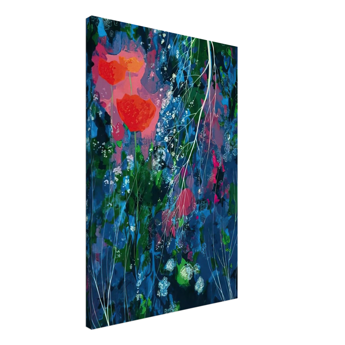Poppies Canvas | Eyvind Earle Canvas | Eyvind Earle Prints