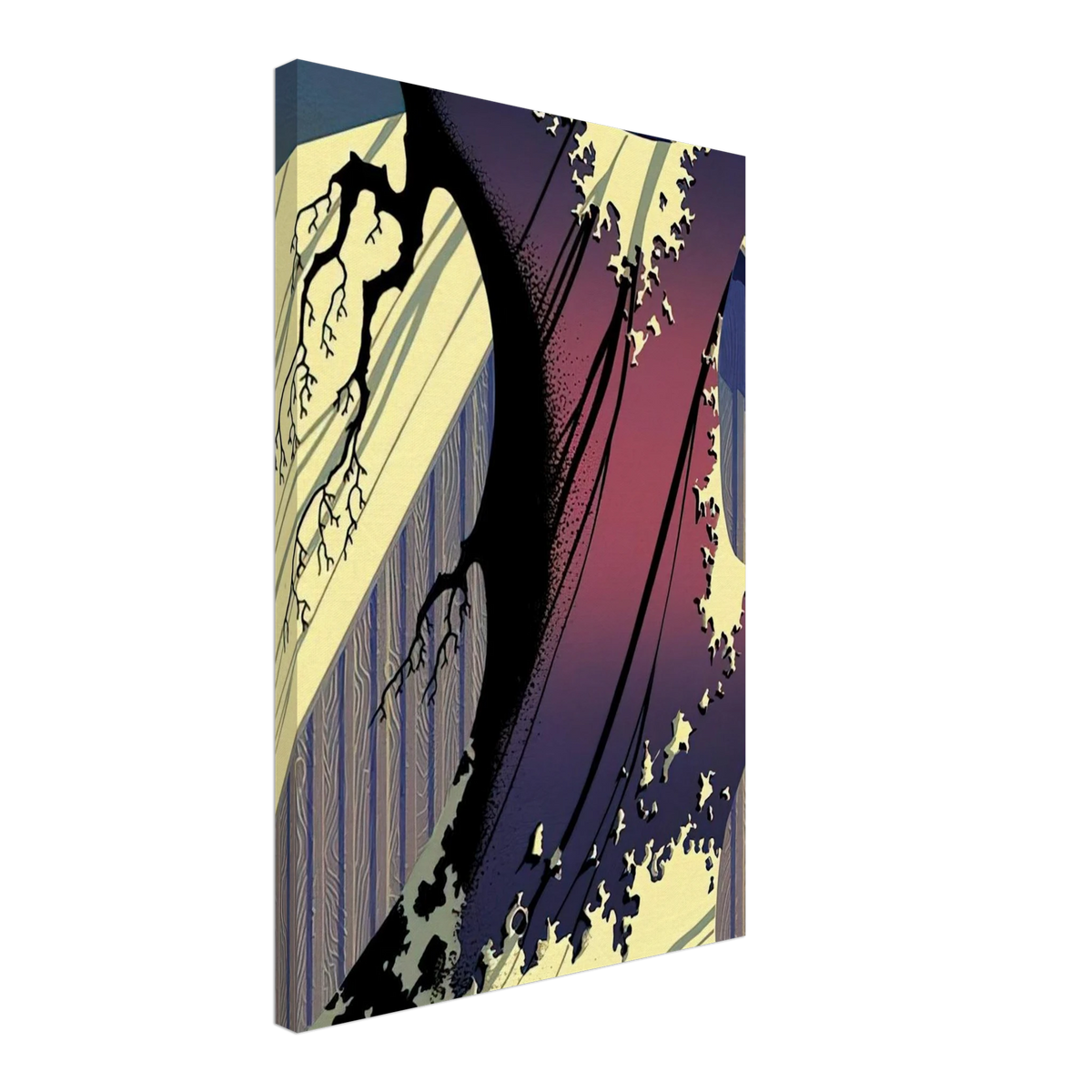 Mauve Barn Canvas | Eyvind Earle Canvas | Eyvind Earle Prints