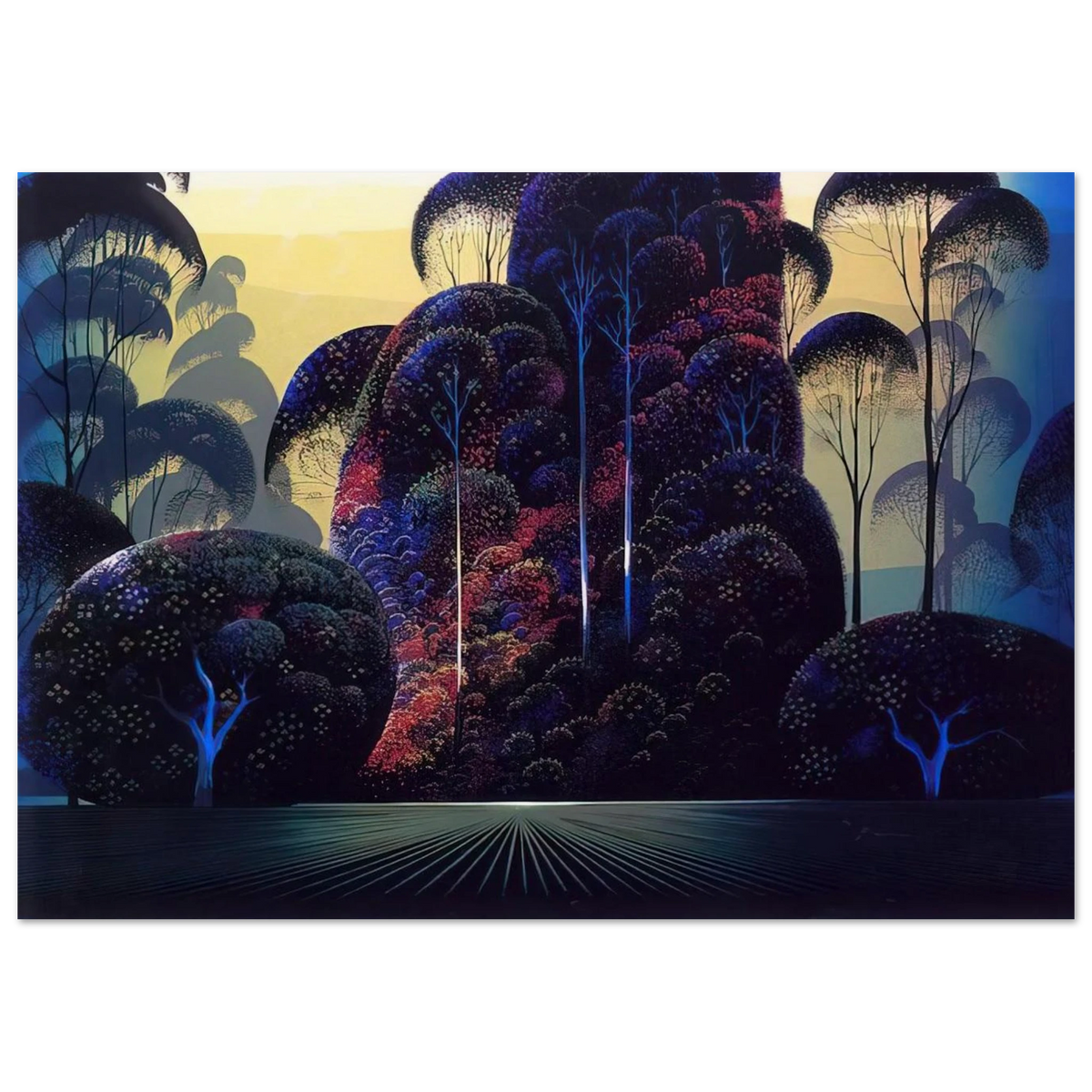 Mendocino Poster | Eyvind Earle Poster | Eyvind Earle Prints