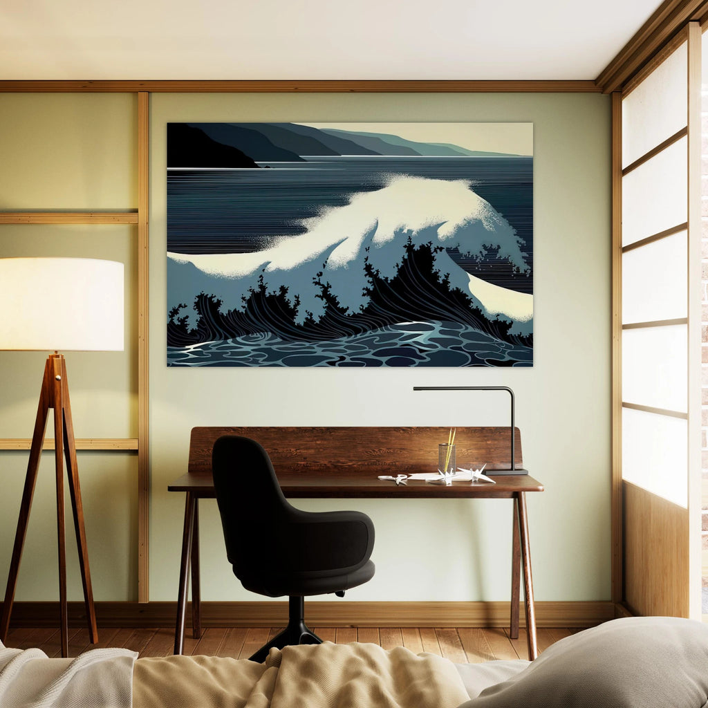 A Sounding of Surf Poster | Eyvind Earle Poster | Eyvind Earle Prints