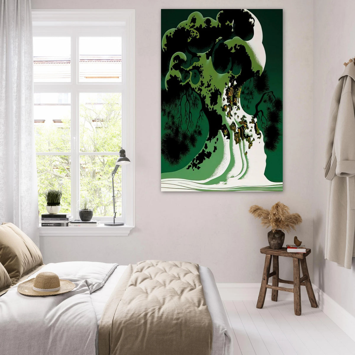 Snow Covered Bonsai Poster | Eyvind Earle Poster | Eyvind Earle Prints