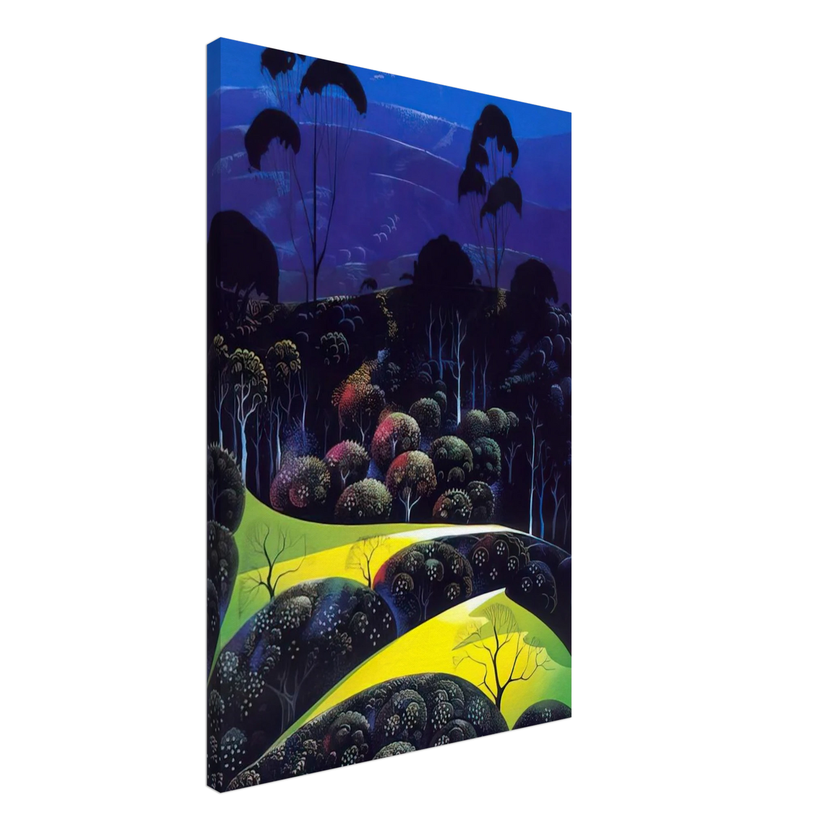 Inland from the Sea Canvas | Eyvind Earle Canvas | Eyvind Earle Prints