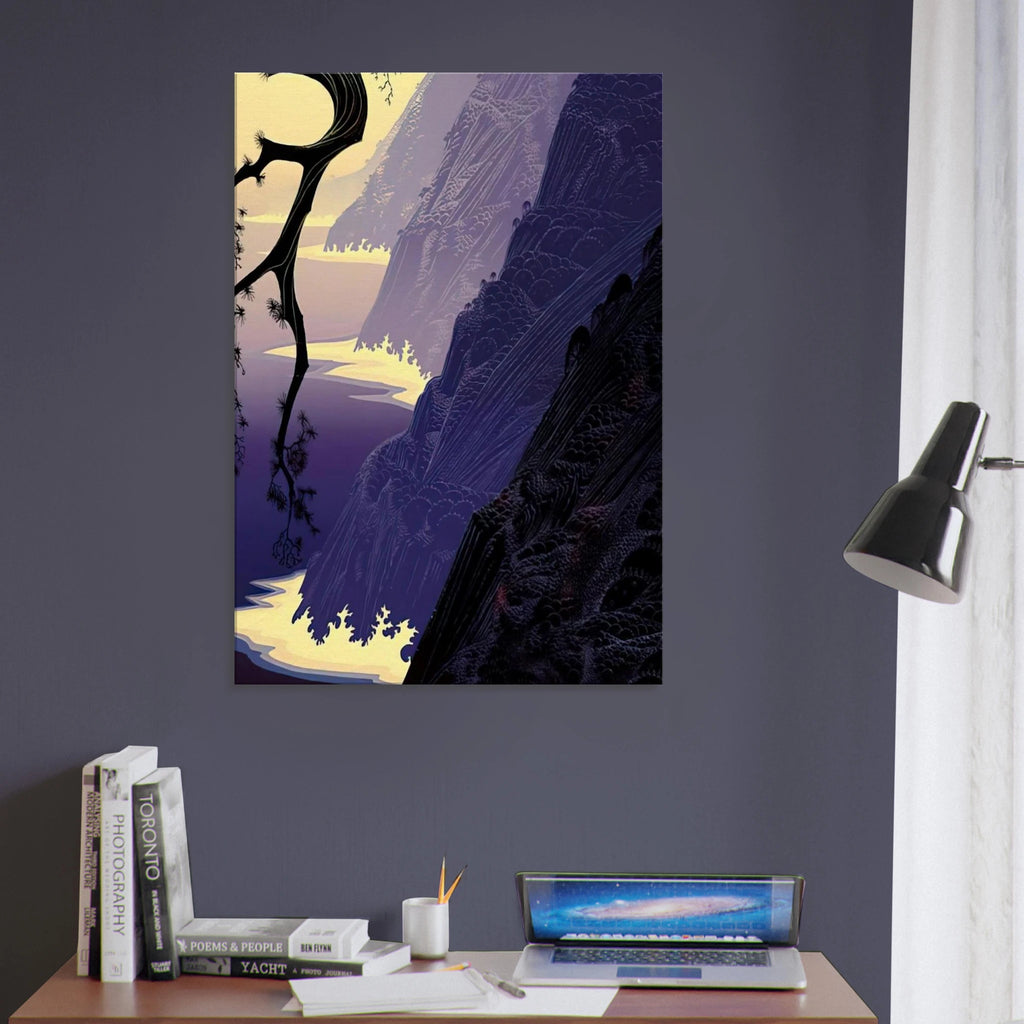 Purple Mist Canvas | Eyvind Earle Canvas | Eyvind Earle Prints