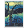 Orchard in Bloom Framed Poster | Eyvind Earle Framed Prints Wall Art | Eyvind Earle Prints