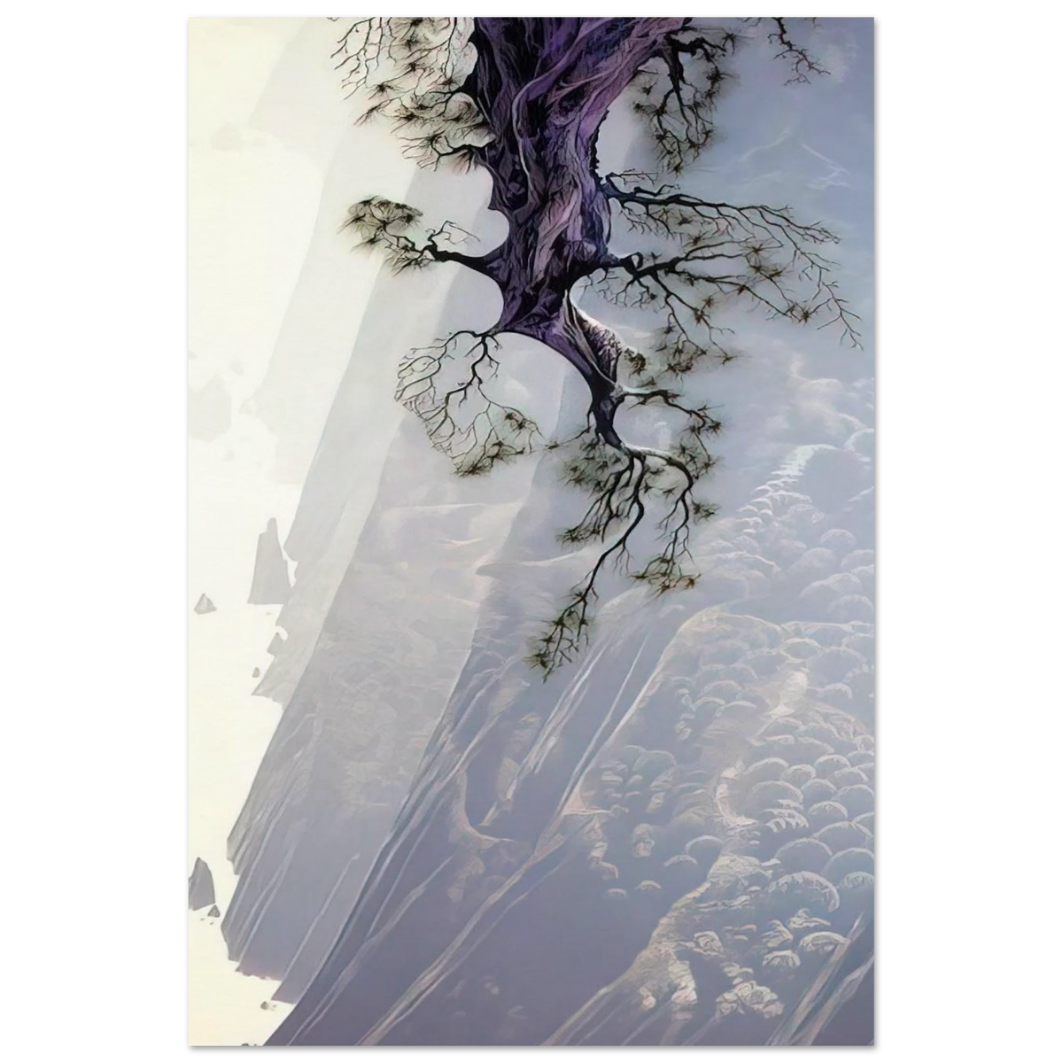 Mountain Rise Poster | Eyvind Earle Poster | Eyvind Earle Prints
