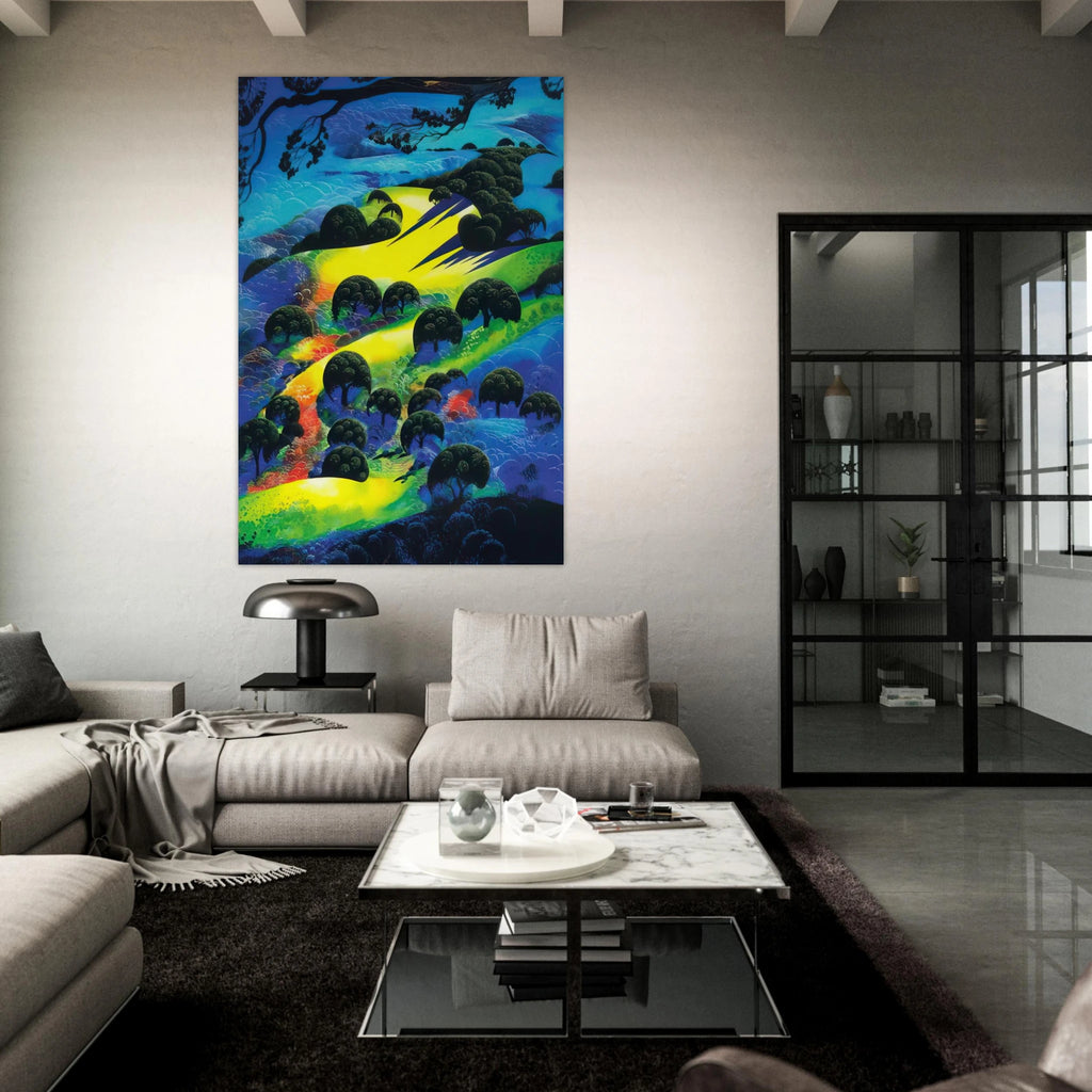 Fading Sunset Flame Poster | Eyvind Earle Poster | Eyvind Earle Prints