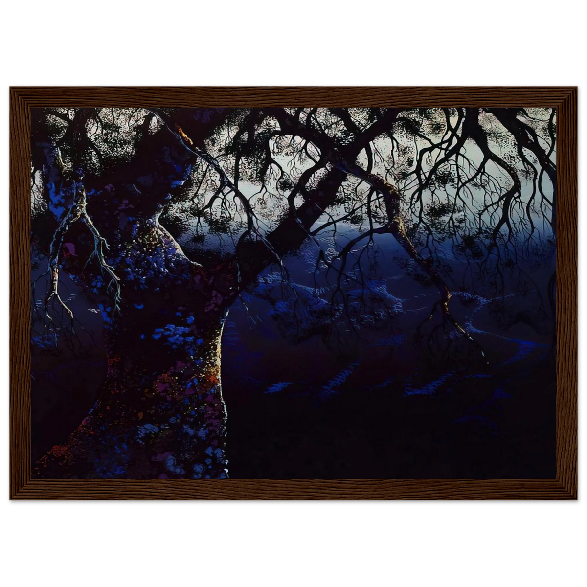 Jewel Tree Framed Poster | Eyvind Earle Framed Prints Wall Art | Eyvind Earle Prints