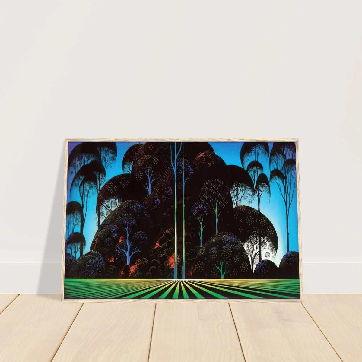 Forest Bouquet Framed Poster | Eyvind Earle Framed Prints Wall Art | Eyvind Earle Prints