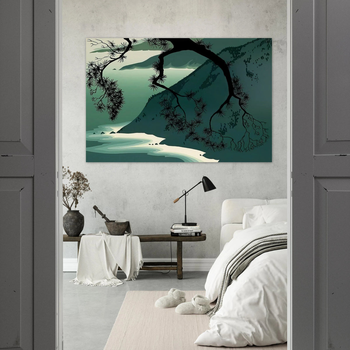 Quiet Evening Poster | Eyvind Earle Poster | Eyvind Earle Prints