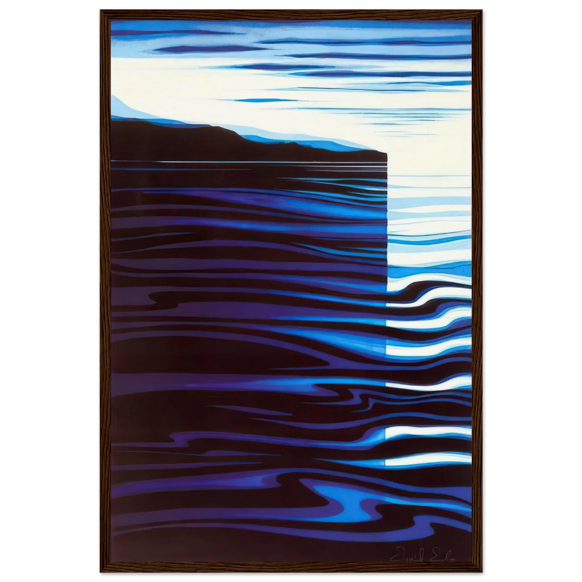 Reflections Framed Poster | Eyvind Earle Framed Prints Wall Art | Eyvind Earle Prints