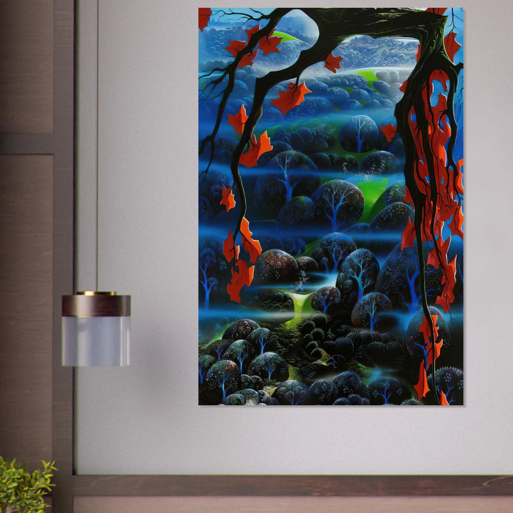Valley of Dreams Poster | Eyvind Earle Poster | Eyvind Earle Prints