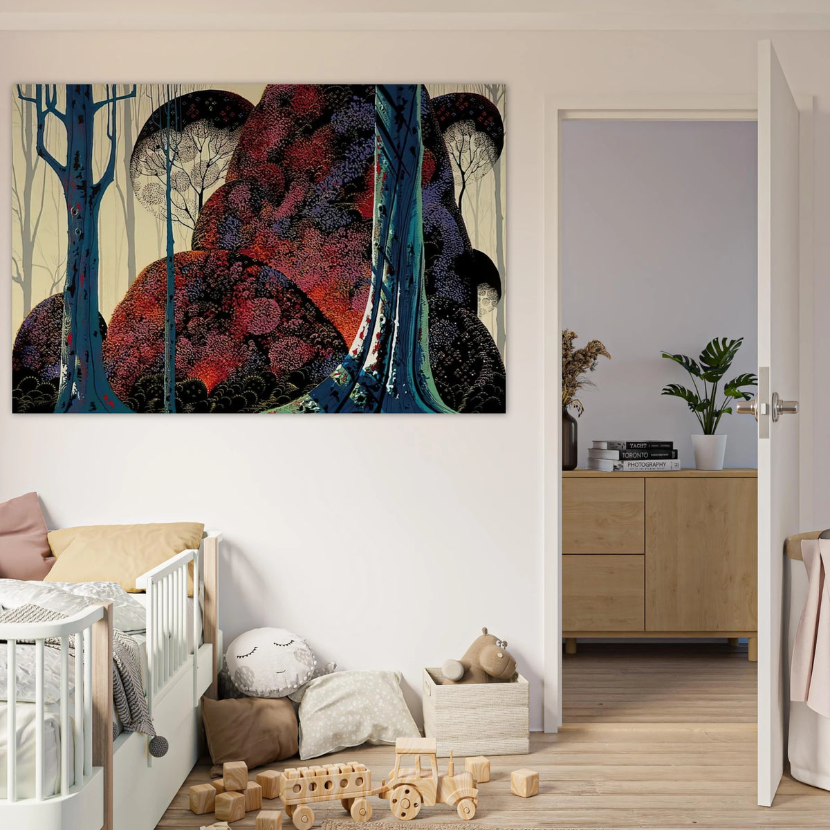 Jewel Forest Poster | Eyvind Earle Poster | Eyvind Earle Prints