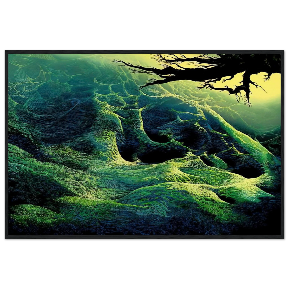 My Soul Framed Poster | Eyvind Earle Framed Prints Wall Art | Eyvind Earle Prints