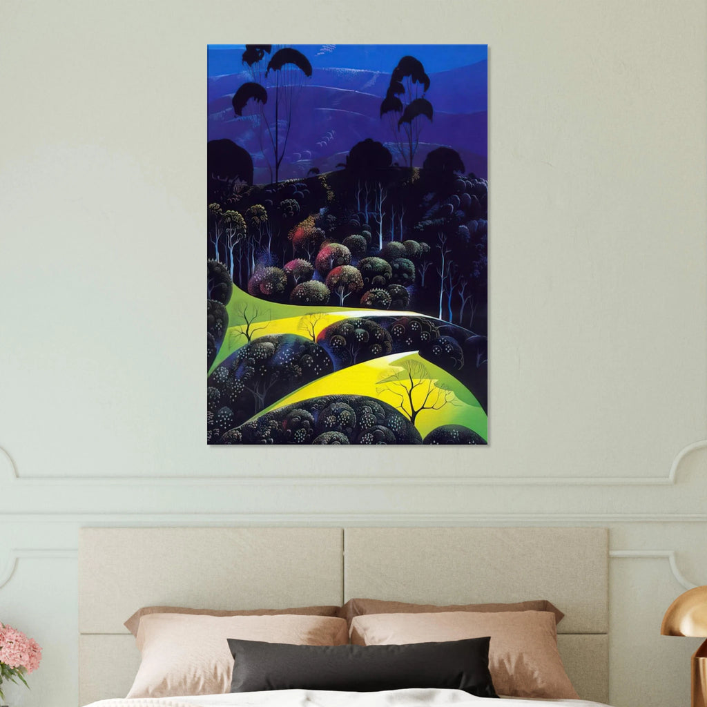 Inland from the Sea Canvas | Eyvind Earle Canvas | Eyvind Earle Prints