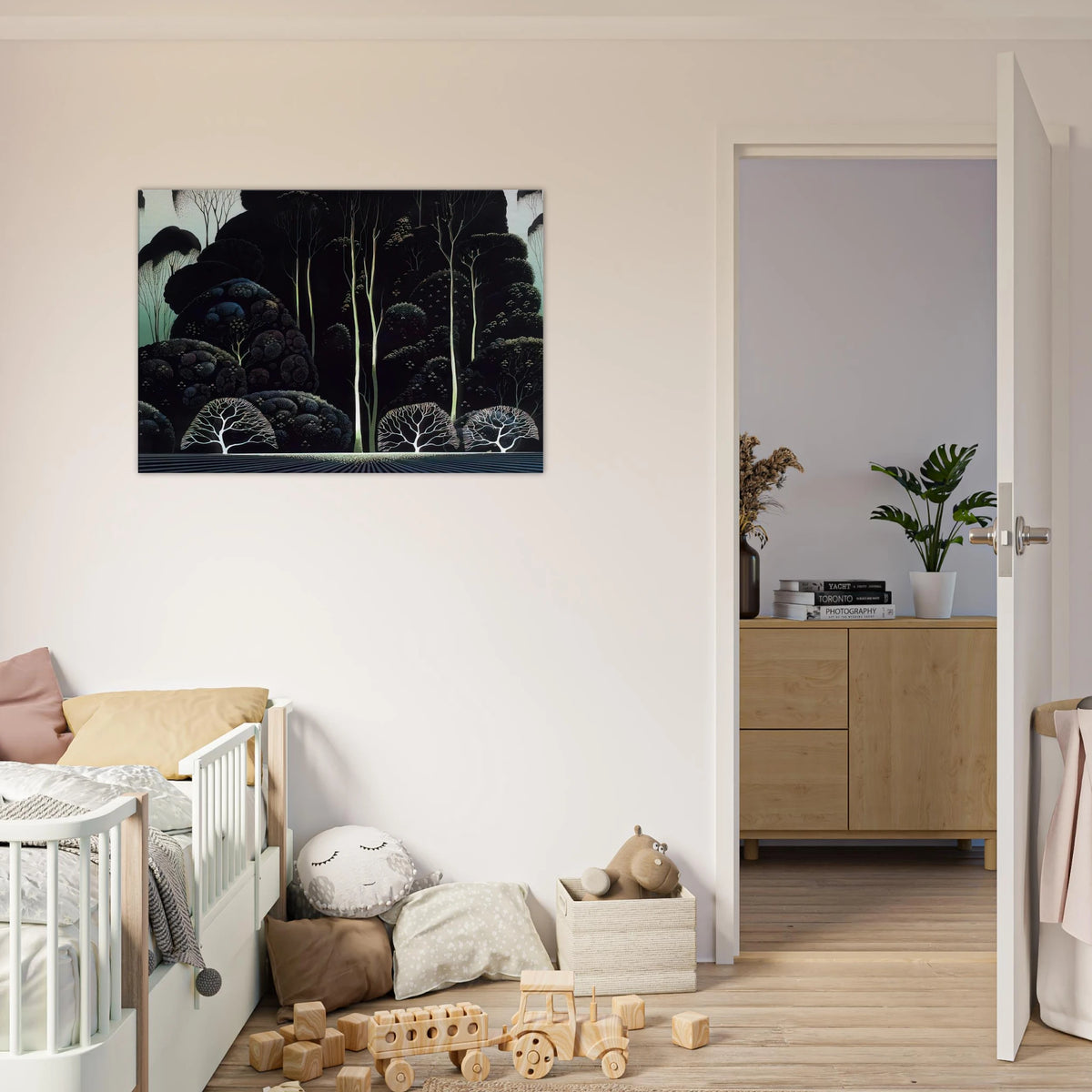 Eucalyptus Canvas | Eyvind Earle Canvas | Eyvind Earle Prints