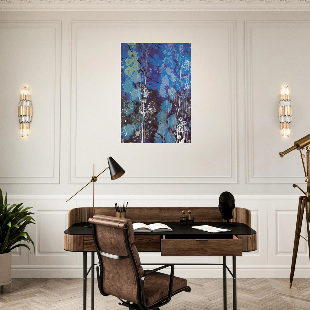 Delphinium Canvas | Eyvind Earle Canvas | Eyvind Earle Prints