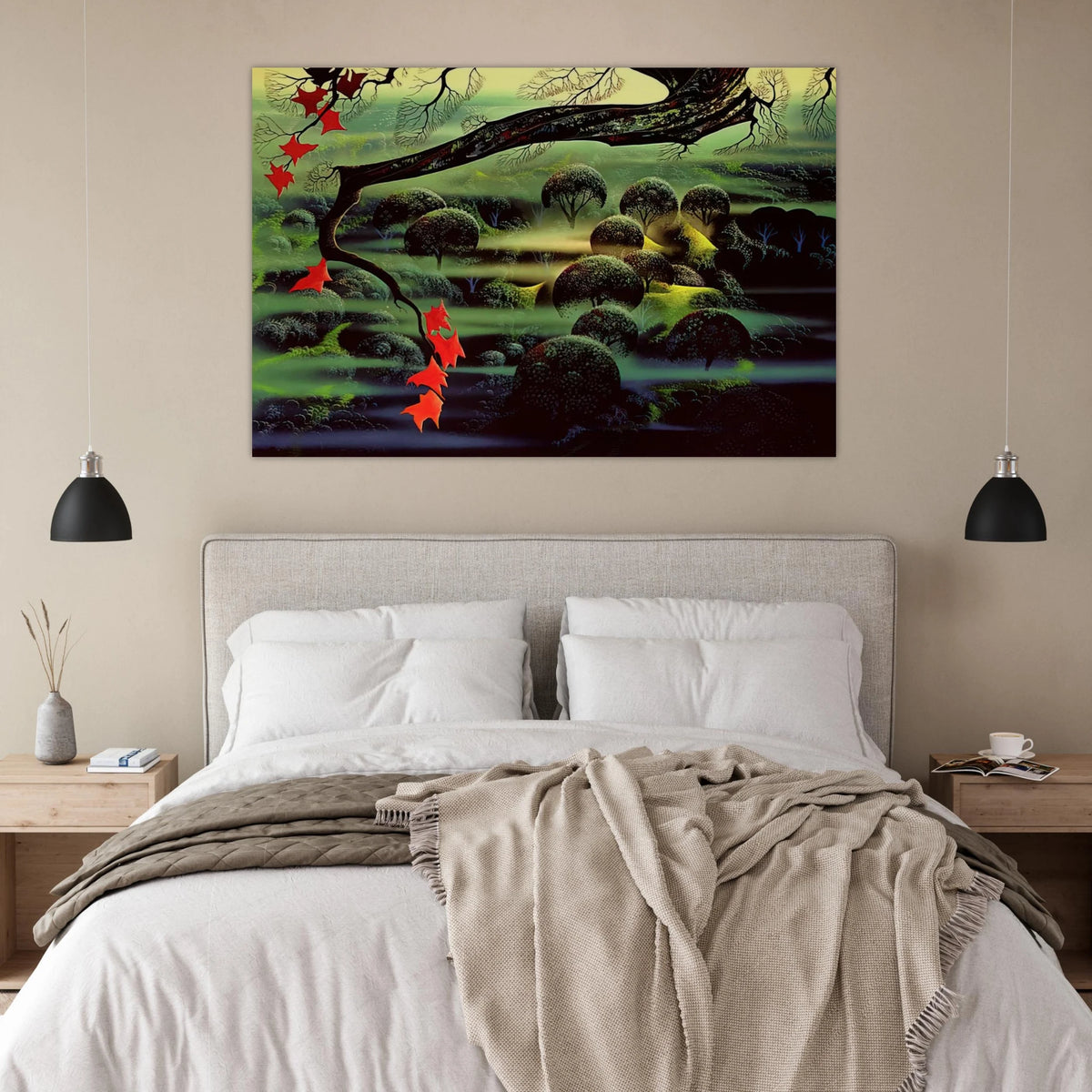Valley of Mystery Poster | Eyvind Earle Poster | Eyvind Earle Prints