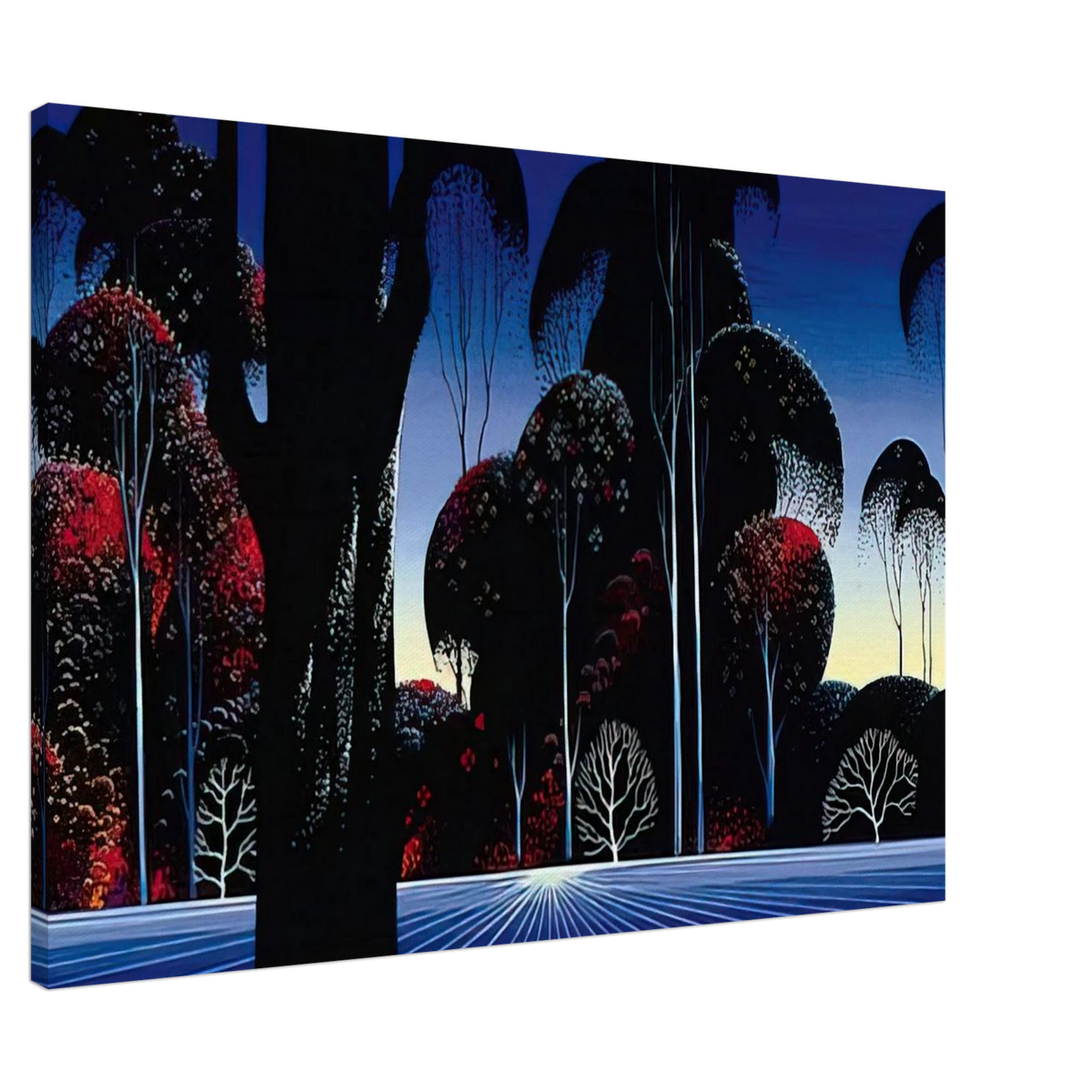 Dark Silence Canvas | Eyvind Earle Canvas | Eyvind Earle Prints