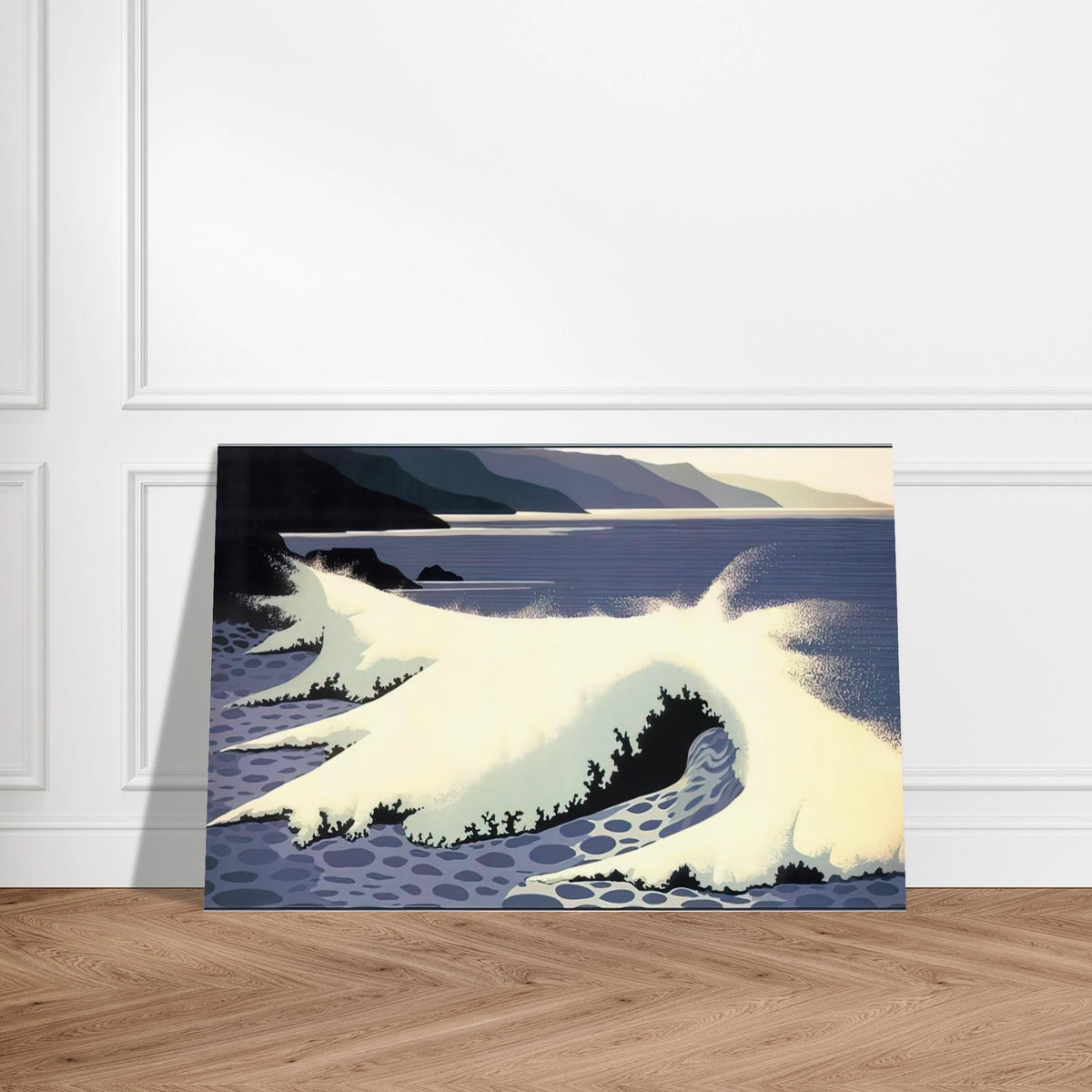 The White Wave Poster | Eyvind Earle Poster | Eyvind Earle Prints