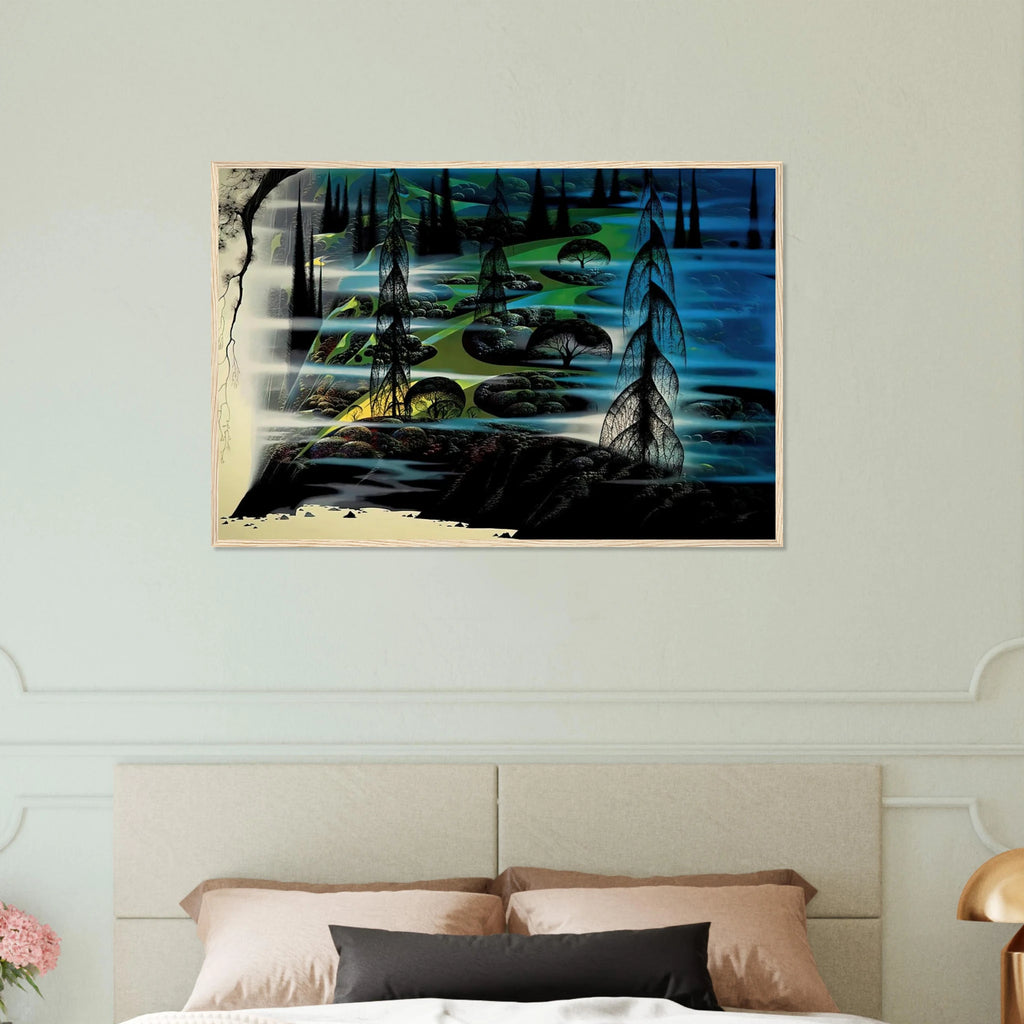 Beauty Beyond Believing Framed Poster | Eyvind Earle Framed Prints Wall Art | Eyvind Earle Prints
