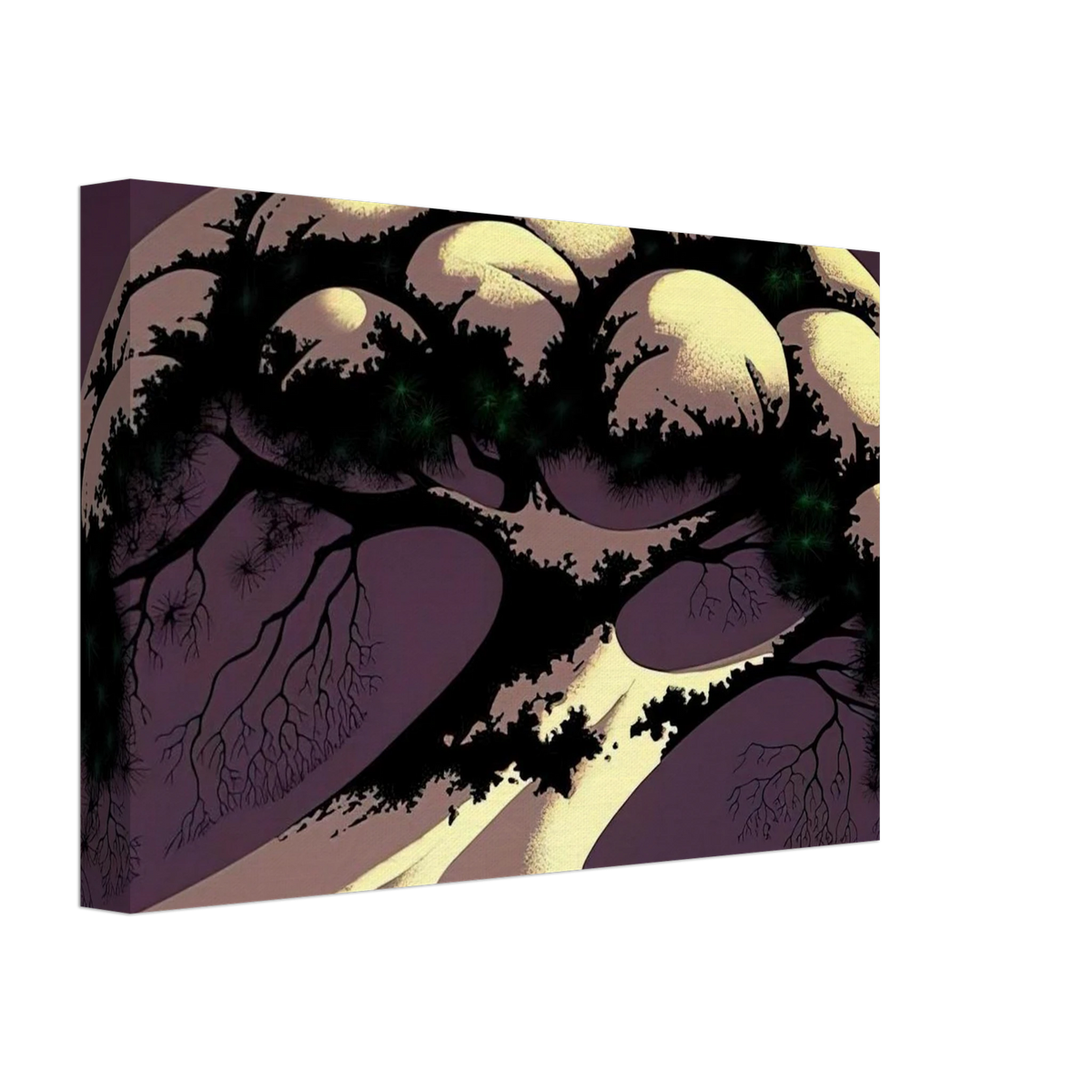Snow Tree Canvas | Eyvind Earle Canvas | Eyvind Earle Prints