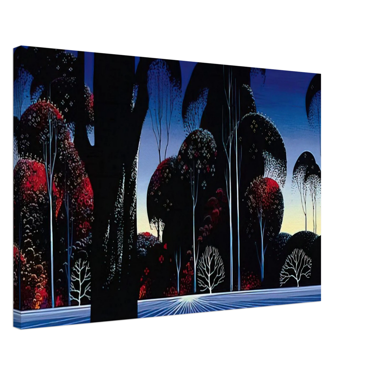 Dark Silence Canvas | Eyvind Earle Canvas | Eyvind Earle Prints