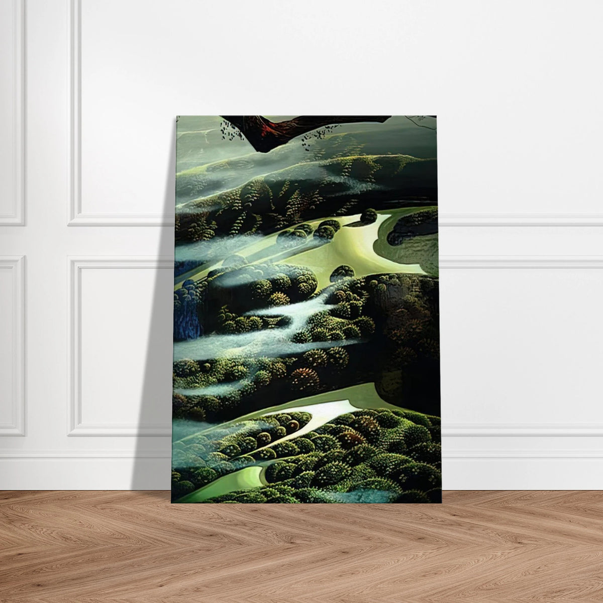 Carmel Valley Memory Canvas | Eyvind Earle Canvas | Eyvind Earle Prints