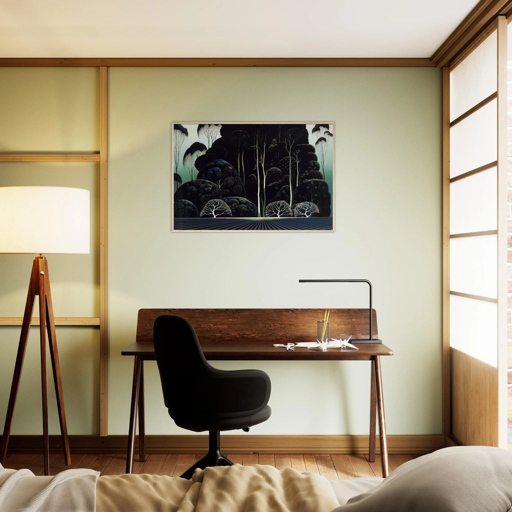 Eucalyptus Framed Poster | Eyvind Earle Framed Prints Wall Art | Eyvind Earle Prints