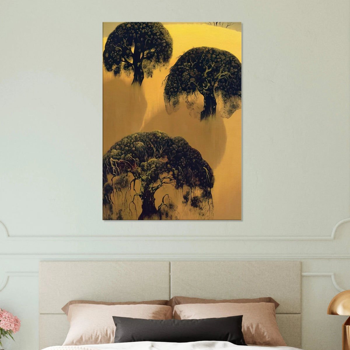 Three Oaks Canvas | Eyvind Earle Canvas | Eyvind Earle Prints